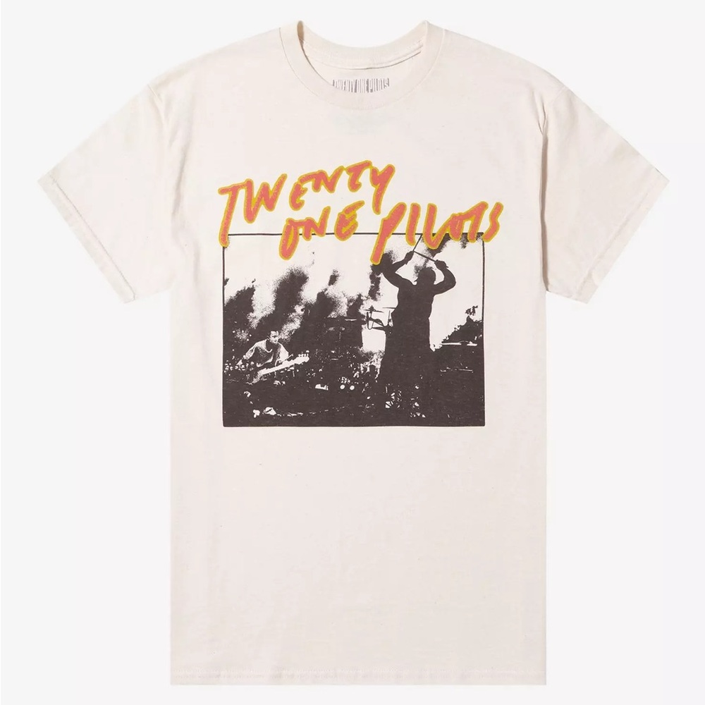 Unisex‎ Twenty One Pilots Live Photo T-Shirt Hot Topic Clancy Blurryface